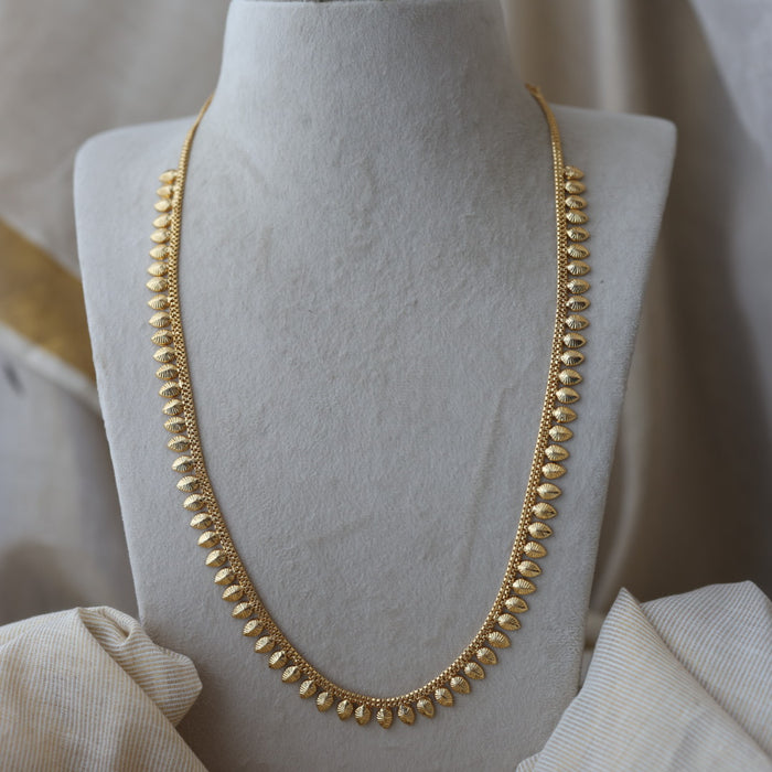 Heritage gold plated long necklave HL2011