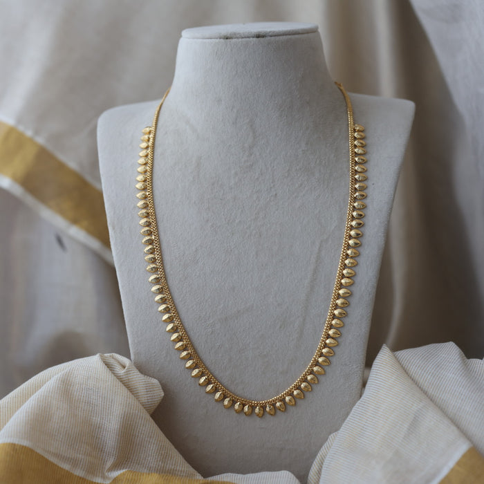 Heritage gold plated long necklave HL2011