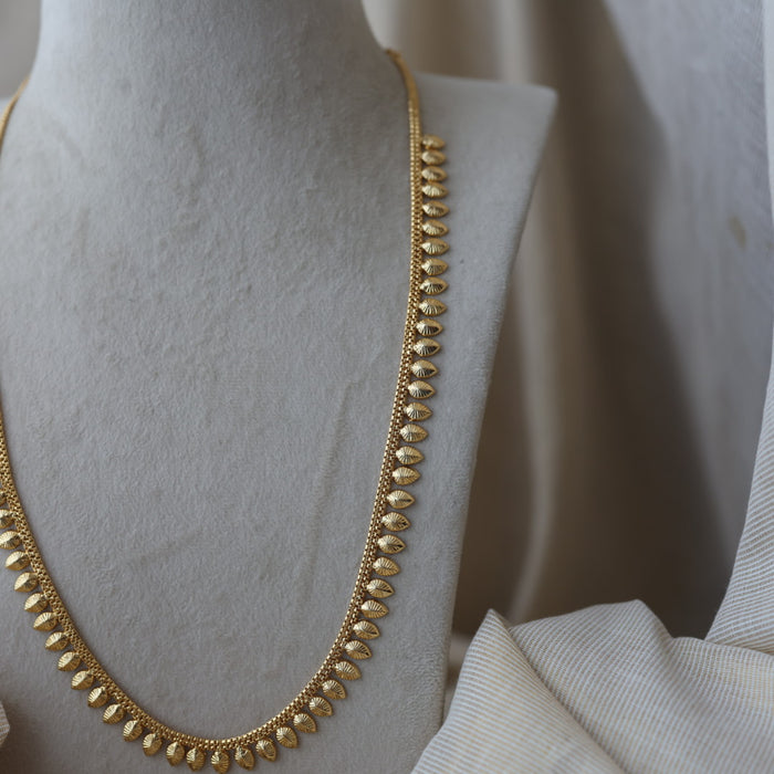 Heritage gold plated long necklave HL2011