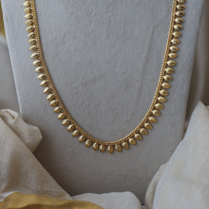 Heritage gold plated long necklave HL2011