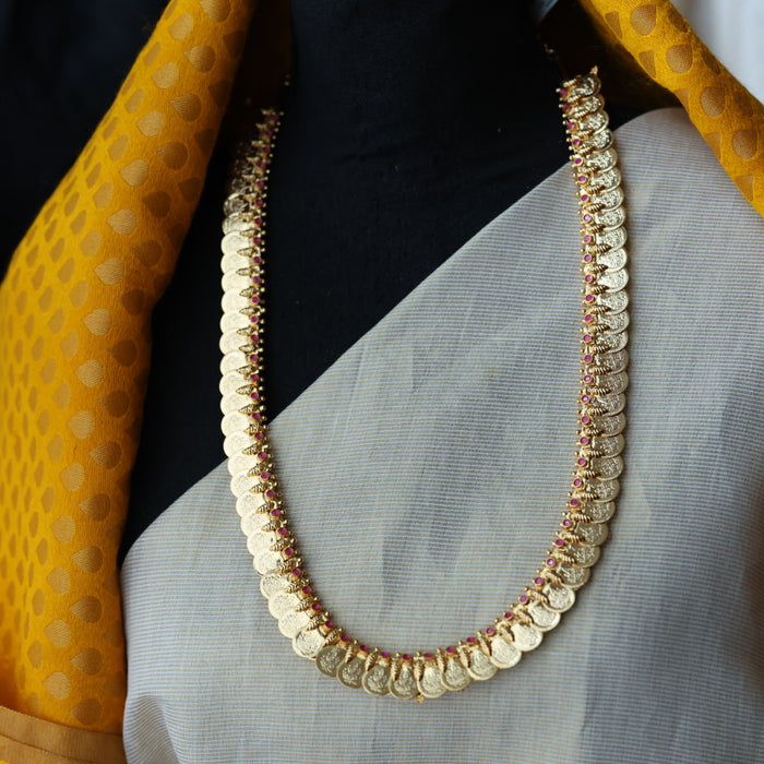 Heritage gold plated coin and mango design necklace/ waistchain  HL5643