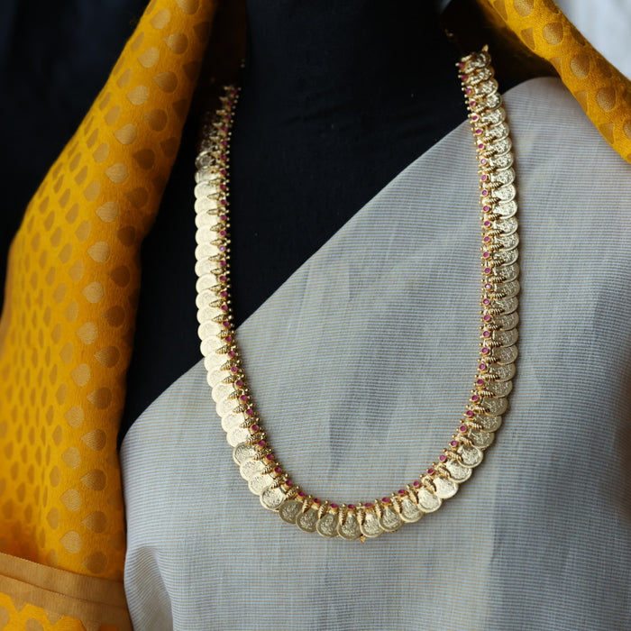Heritage gold plated coin and mango design necklace/ waistchain  HL5643