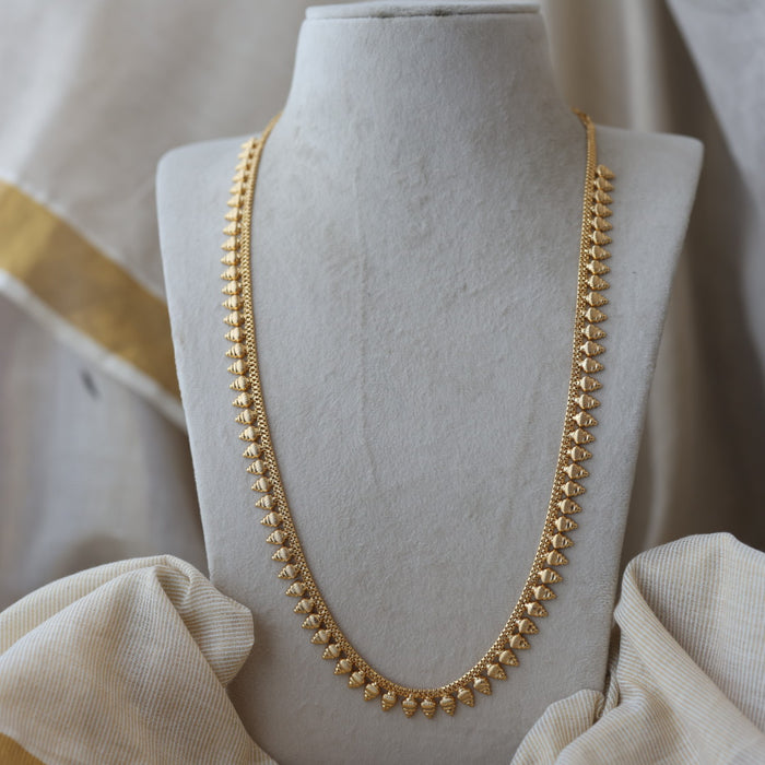 Heritage gold plated long necklace HL5011