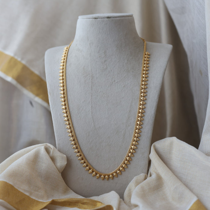 Heritage gold plated long necklace HL5011
