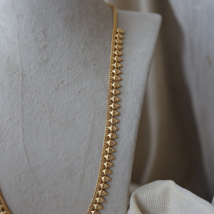 Heritage gold plated long necklace HL5011