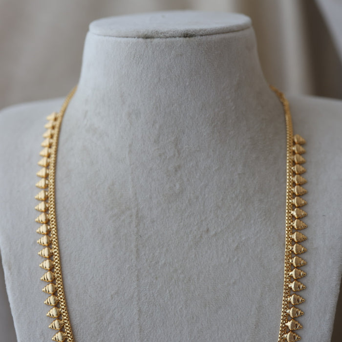 Heritage gold plated long necklace HL5011