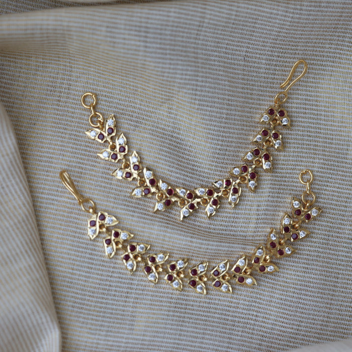 Heritage gold mattal ear accessories HM2811