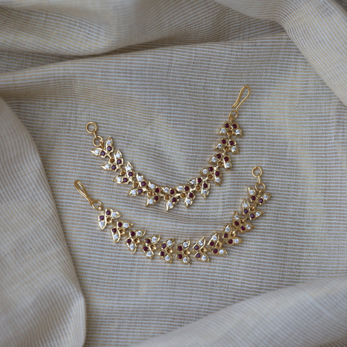 Heritage gold mattal ear accessories HM2811
