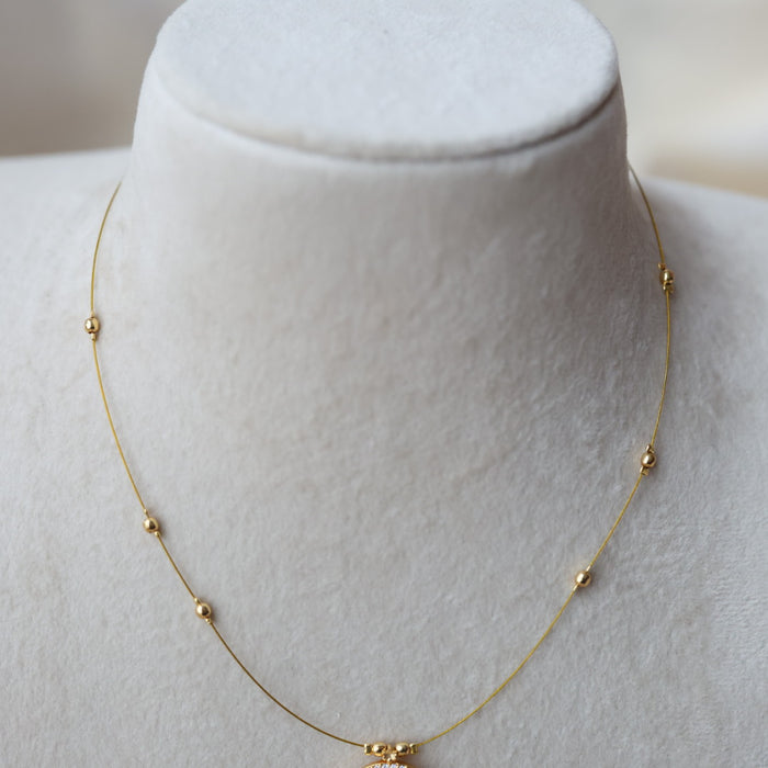 Heritage necklace set with earrings 5455