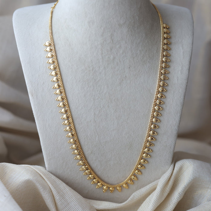 Heritage gold plated long necklace HL7562