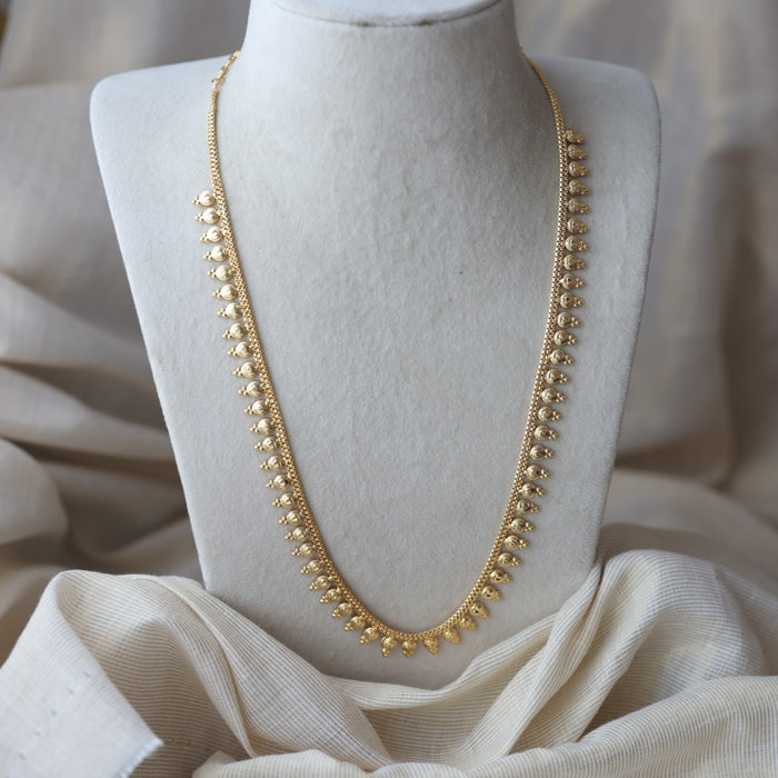 Heritage gold plated long necklace HL7562
