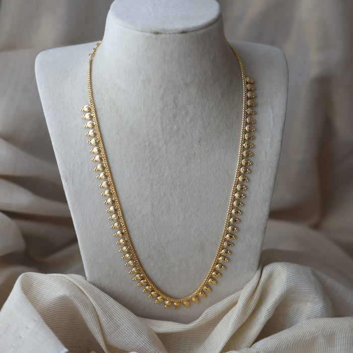 Heritage gold plated long necklace HL7562