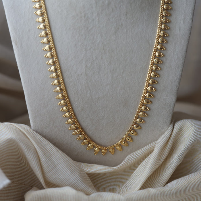 Heritage gold plated long necklace HL7562