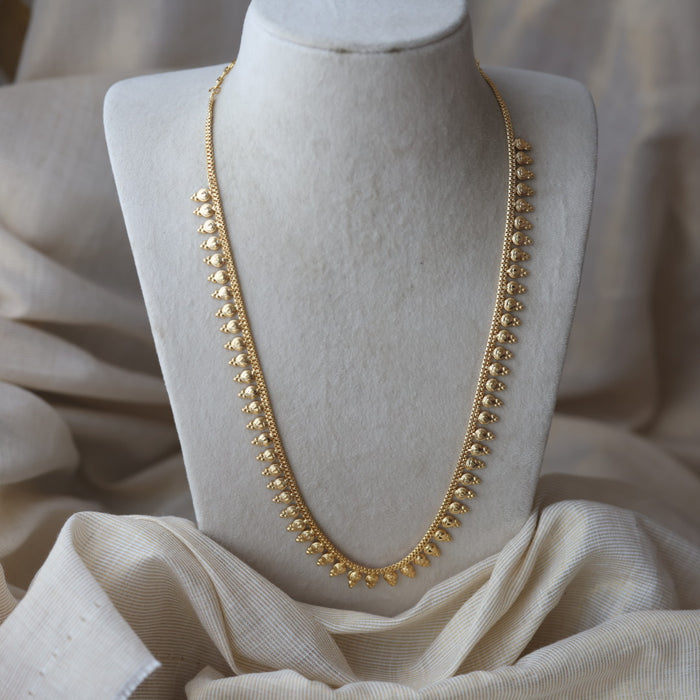Heritage gold plated long necklace HL7562