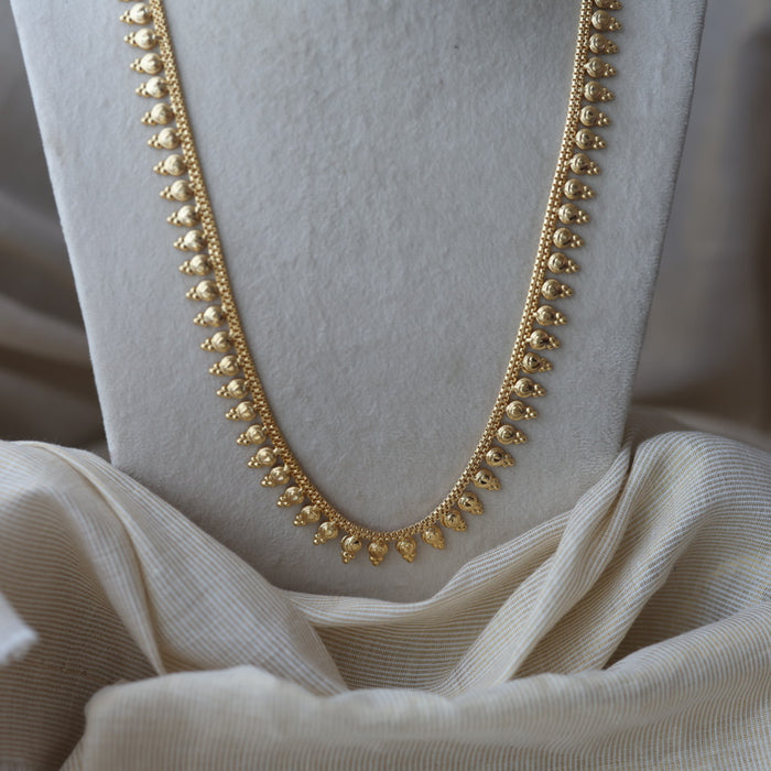 Heritage gold plated long necklace HL7562
