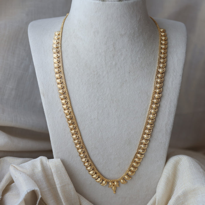 Heritage gold plated long necklace HL2442