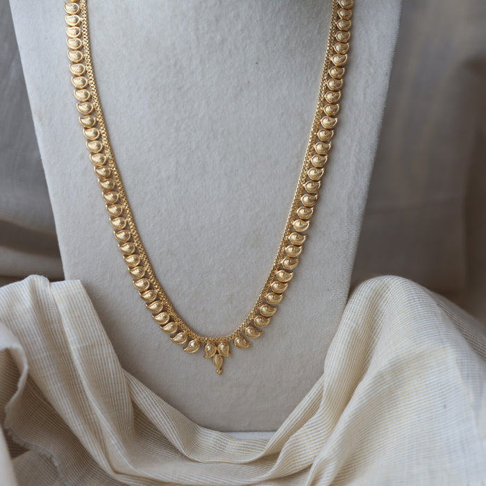 Heritage gold plated long necklace HL2442