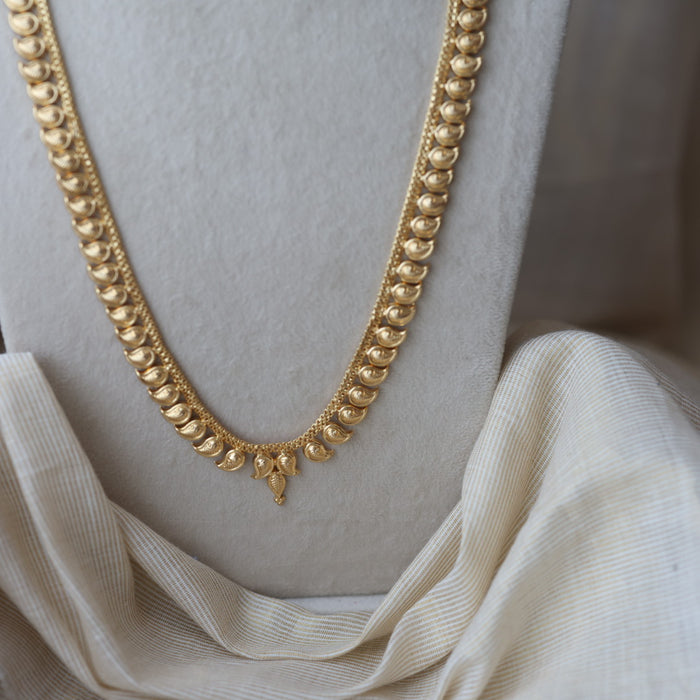 Heritage gold plated long necklace HL2442