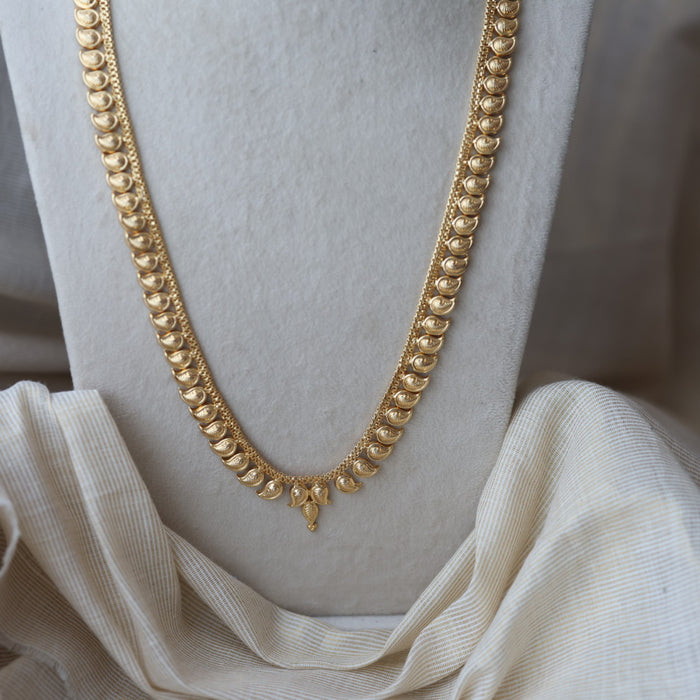 Heritage gold plated long necklace HL2442