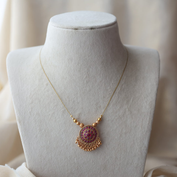 Antique invisible necklace IN01330