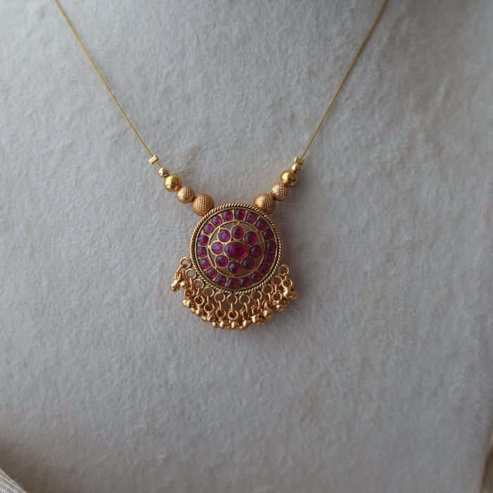Antique invisible necklace IN01330