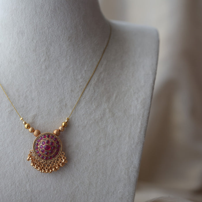 Antique invisible necklace IN01330