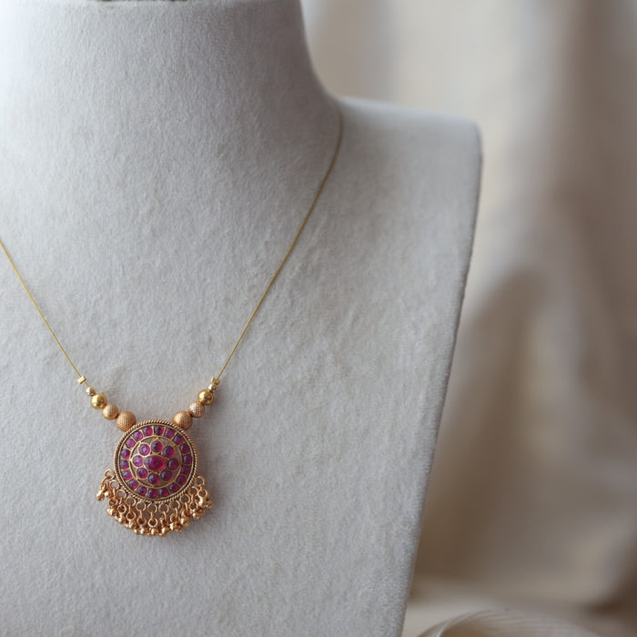 Antique invisible necklace IN01330