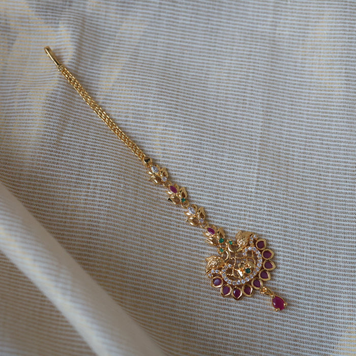 Heritage gold plated multi stine tikka TH211