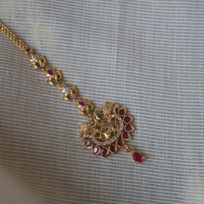 Heritage gold plated multi stine tikka TH211