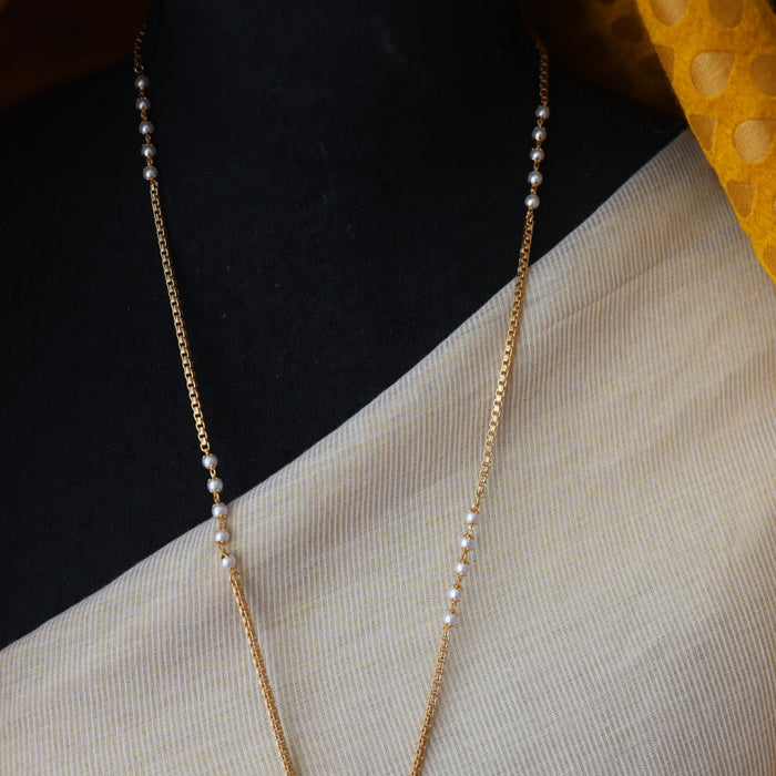 Heritage gold plated padakam necklace HPR1690