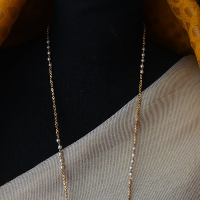 Heritage gold plated padakam necklace HPW145