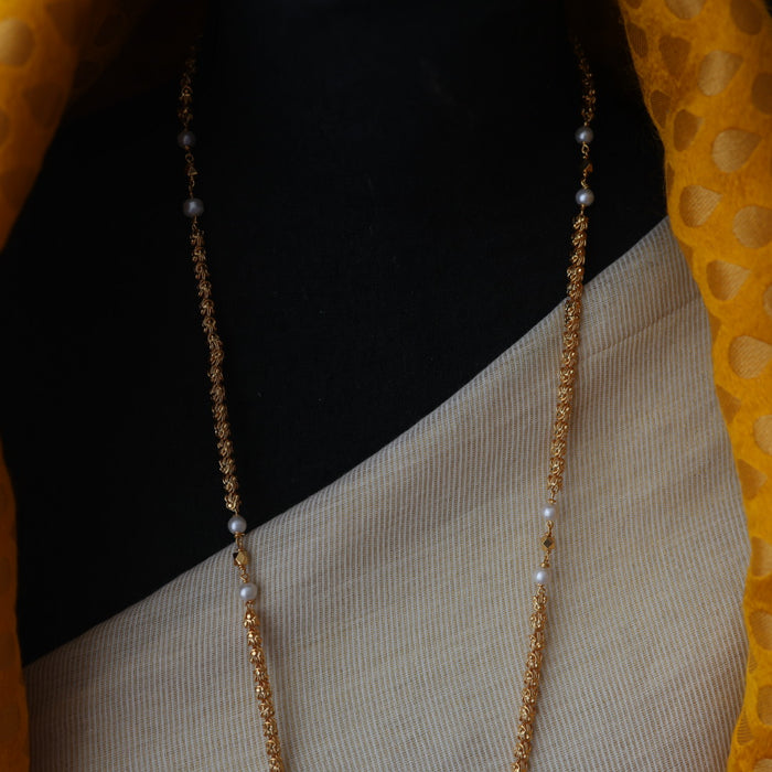 Heritage gold plated padakam necklace HPW1459