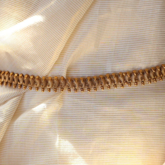 Antique plain gold design waistchain AW106632