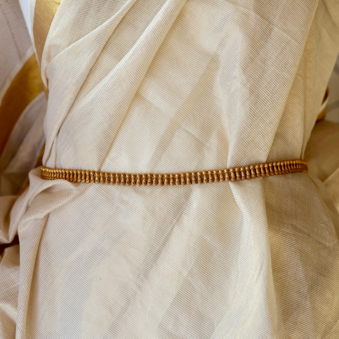 Antique plain gold design waistchain AW106732