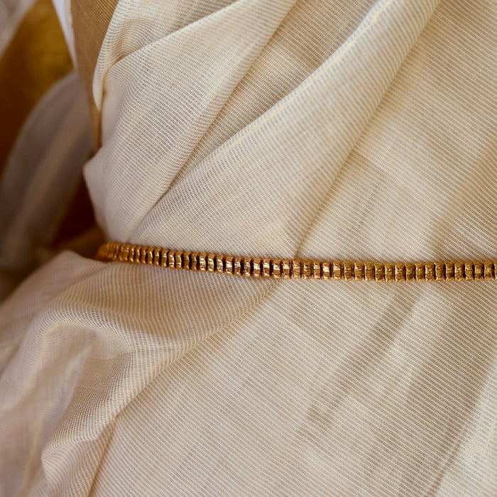 Antique plain gold coin design waistchain AW22111