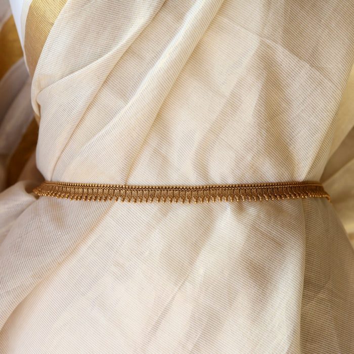 Antique plain gold design waistchain AW212233