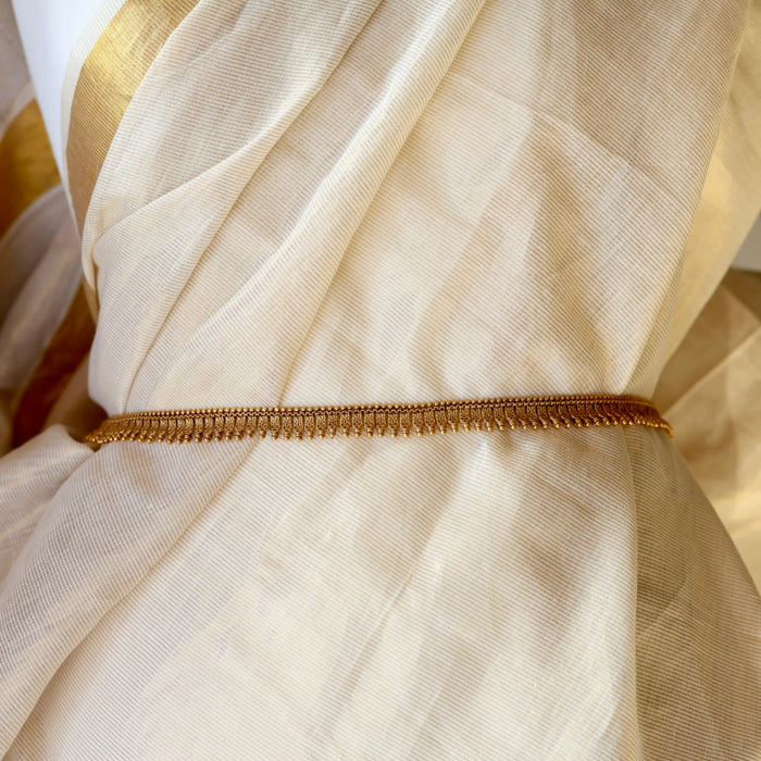 Antique plain gold design waistchain AW212233
