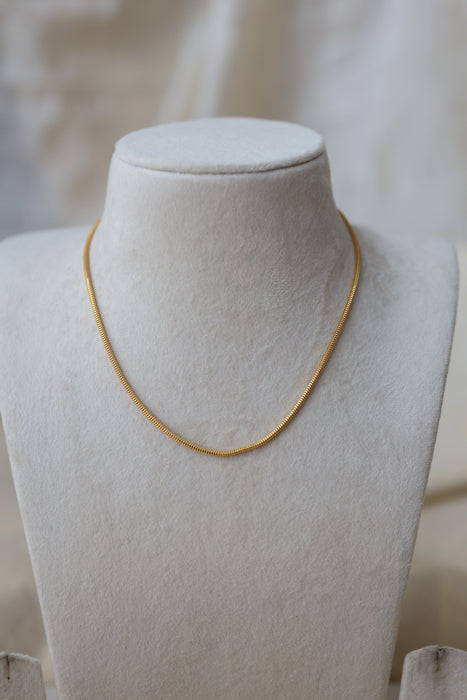 Heritage gold plated short chain HC54329