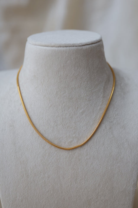 Heritage gold plated short chain HC54329
