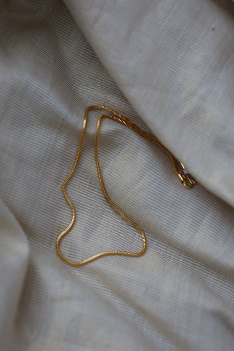 Heritage gold plated short chain HC54329