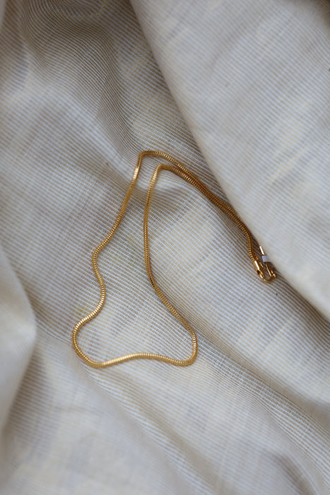 Heritage gold plated short chain HC54329