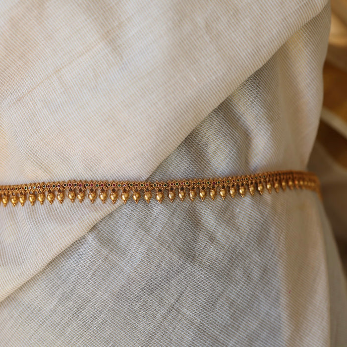 Antique gold simple design waistchain AW8900