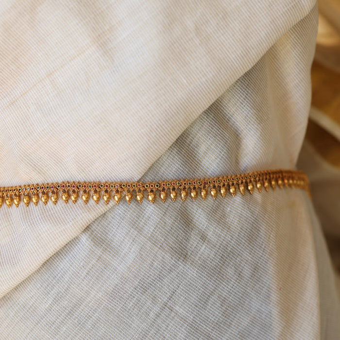 Antique gold simple design waistchain AW8900