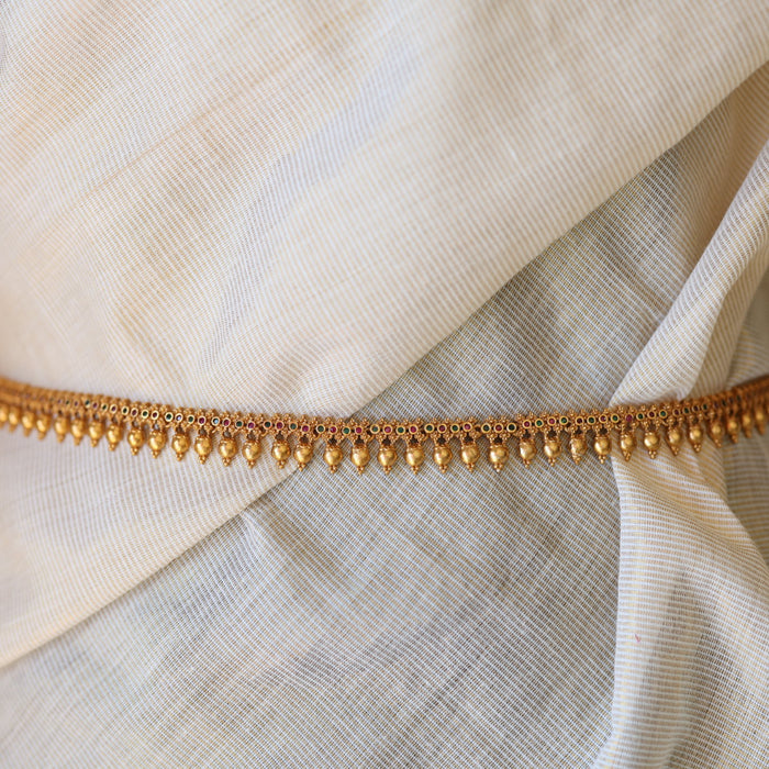 Antique gold simple design waistchain AW8900
