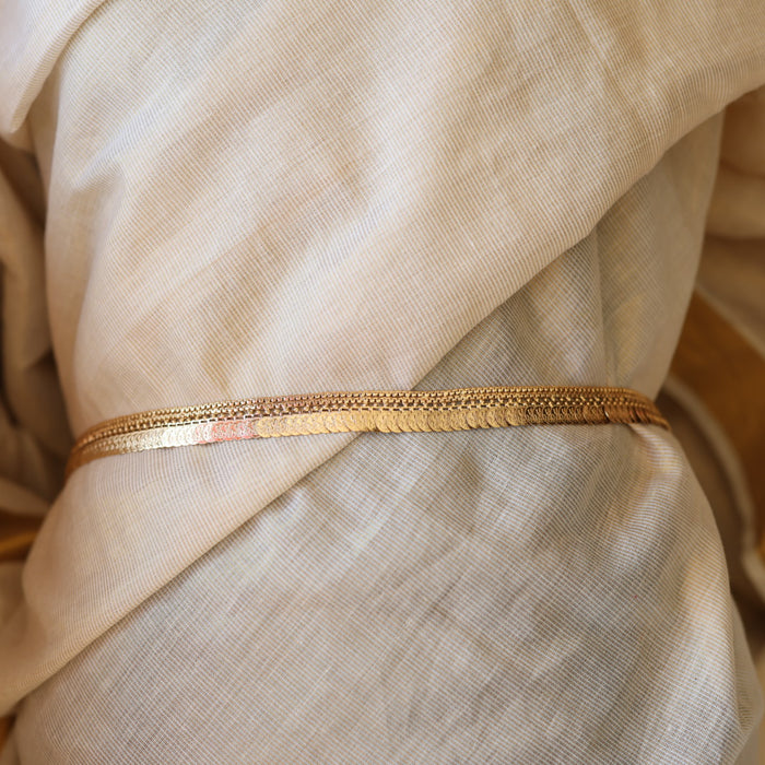 Heritage gold plated coin design waistchain HW3455