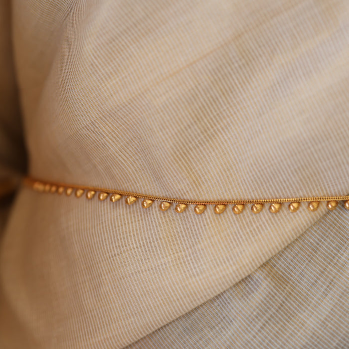 Heritage gold plated simple waistchain HW34679