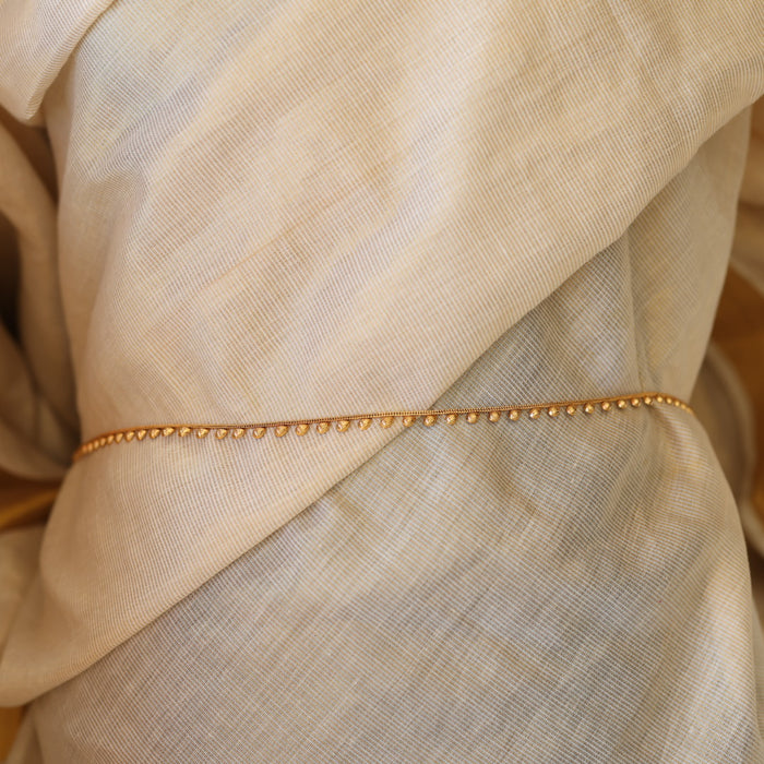 Heritage gold plated simple waistchain HW34679