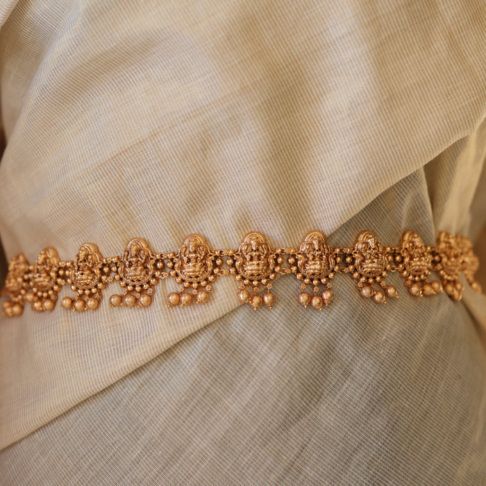 Antique gold and temple design waistchain AW4122
