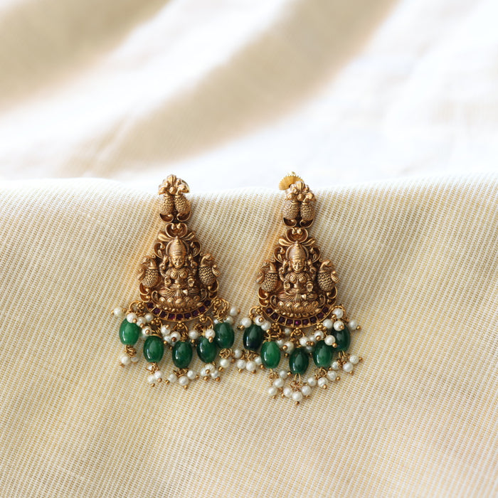 Antique flat earrings  AD4538