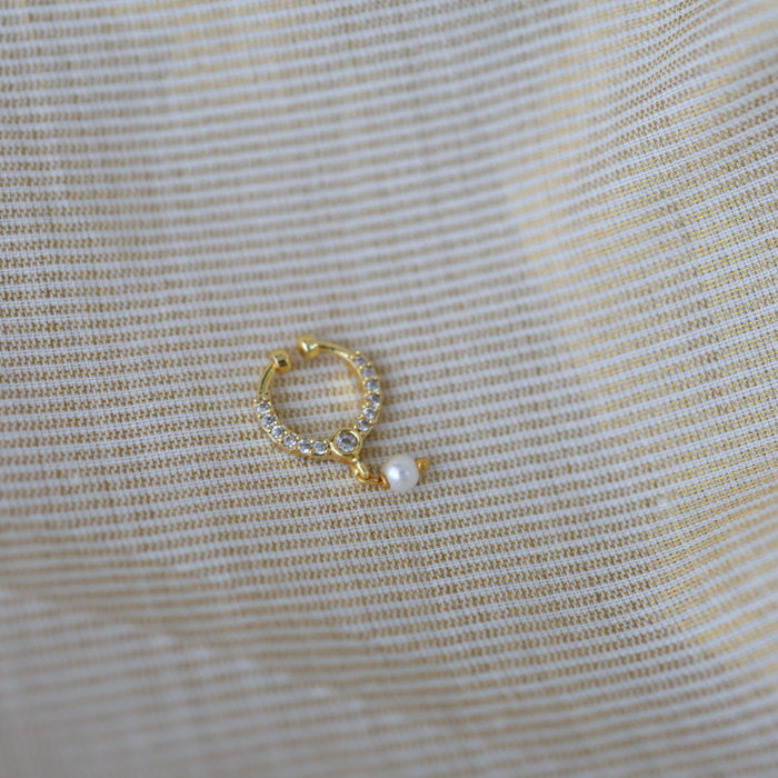 Minimalist Septum Nose Pin | Elegant Ethnic & Contemporary Nose Jewelry HN124